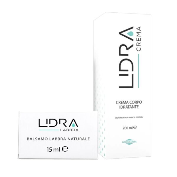 Lidra Cream 200ml + Lidra Lip Balm 15ml