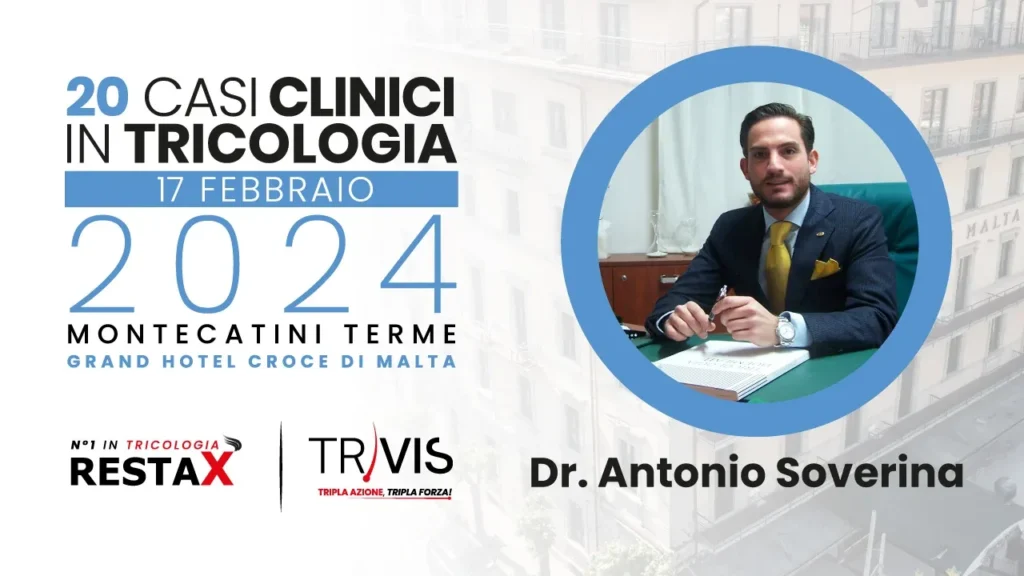 Dott. Antonio Soverina: Caso Clinico Congresso 20 casi clinici in Tricologia 2024
