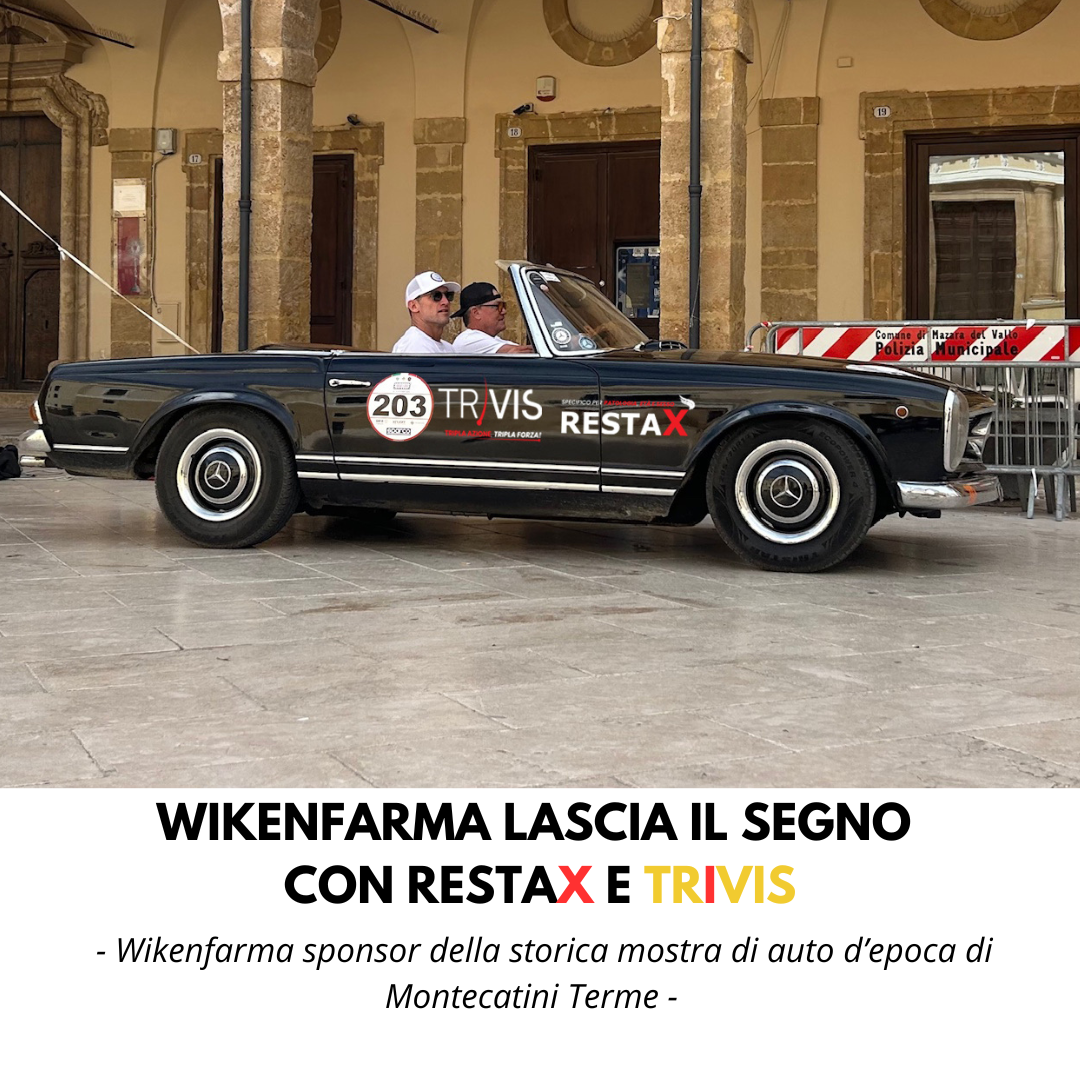 wikenfarma auto d'epoca sponsor restax trivis